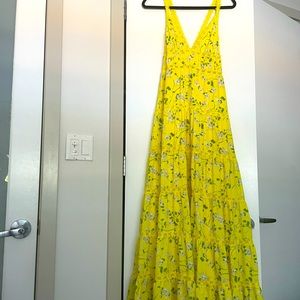Alice + Olivia Karolina long floral maxi dress